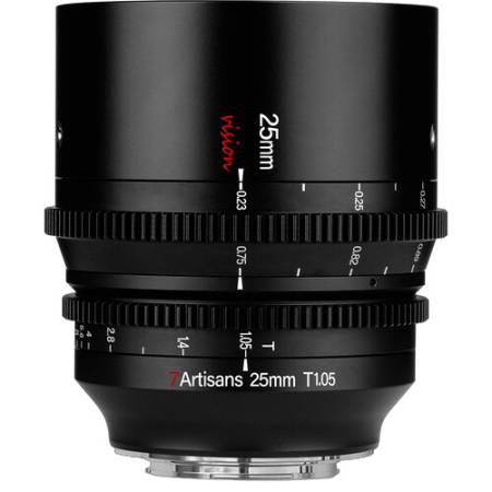 7Artisans Vision 25mm T1.05 Super35/APS-C - obiektyw stałoogniskowy